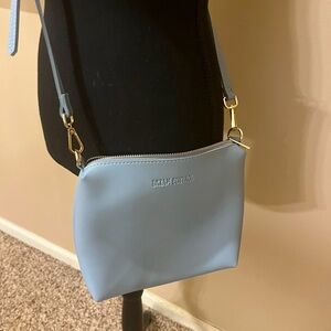 NWOT Dream Control Leather Crossbody Bag, Tiffany Blue